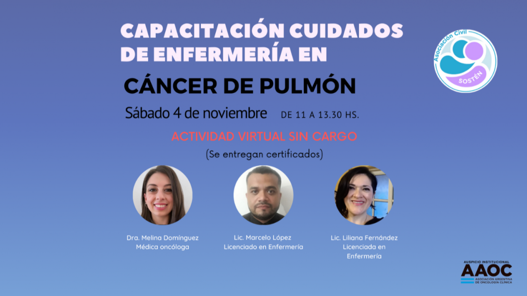 Capacitación para Enfermería - Cáncer de PULMÓN