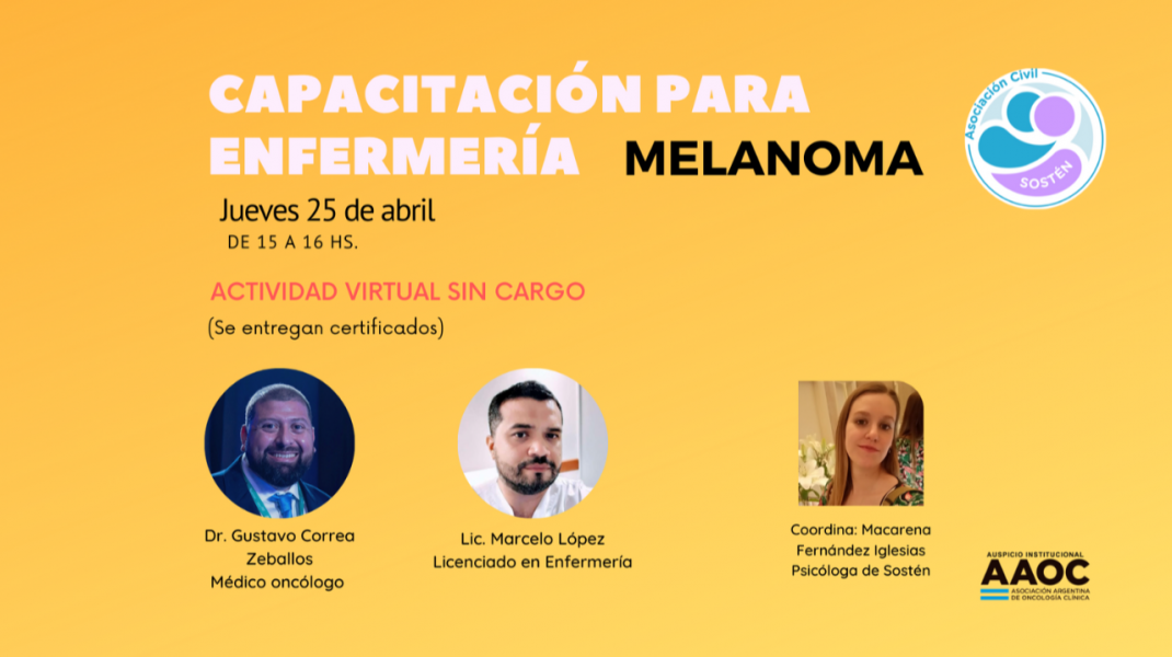 Capacitación para enfermería MELANOMA